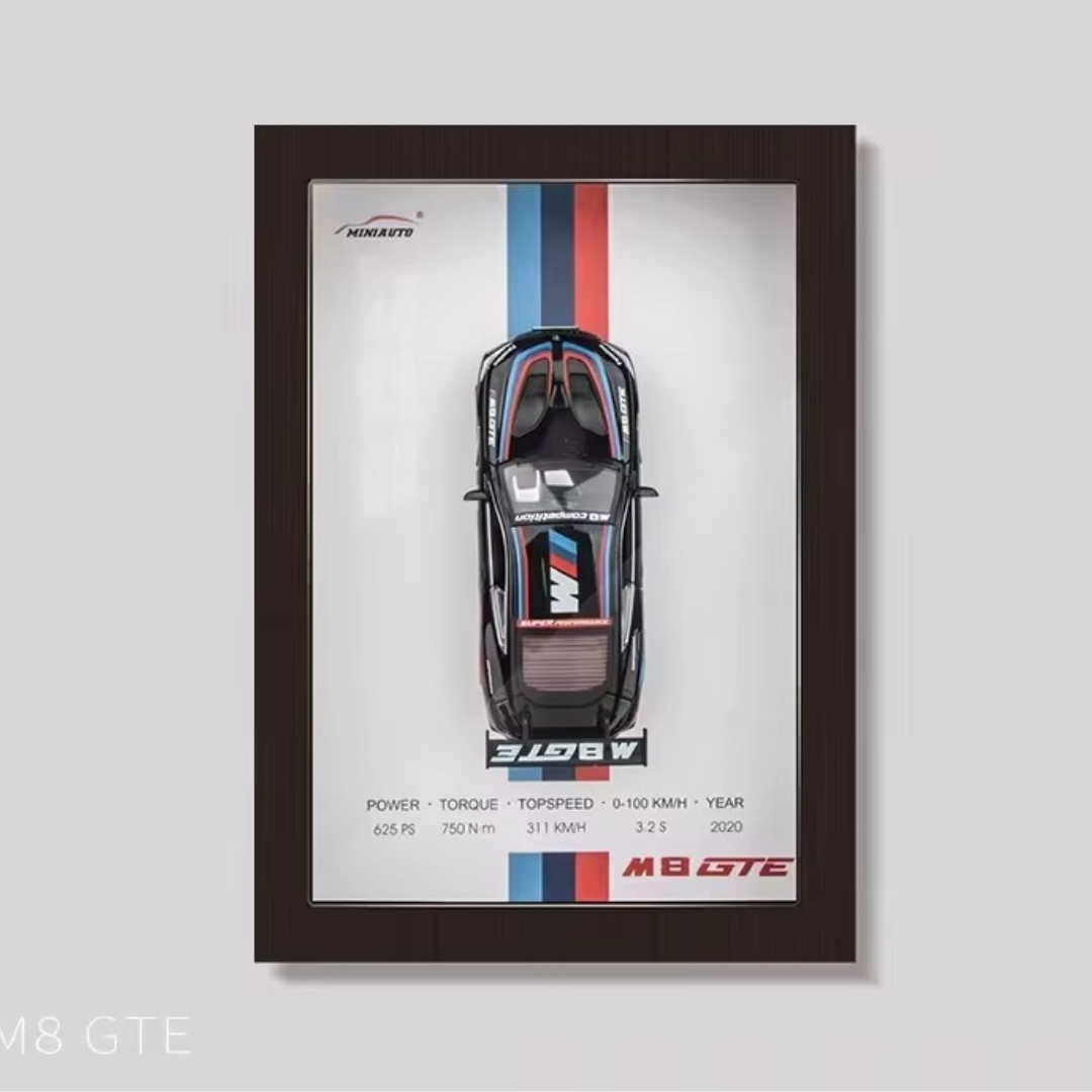 Cuadro Coche Deportivo 3D | Escala 1:32